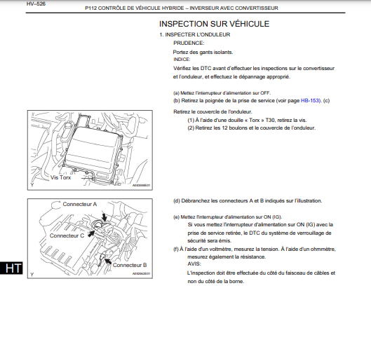 Manuel d'atelier Toyota Prius 2004 2009 français { {{ Docautomoto }}