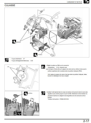 manuel d'atelier Honda SCV 125 2024 français { {{ Docautomoto }}