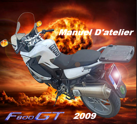 Manuel d'atelier BMW F800 GT 2009 français { {{ Docautomoto }}