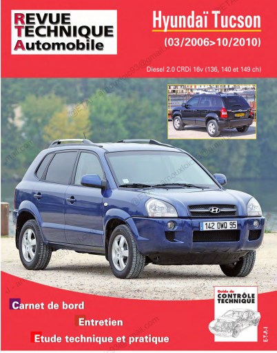 Manuel de réparation Hyundai Tucson 2006 2010 Docautomoto