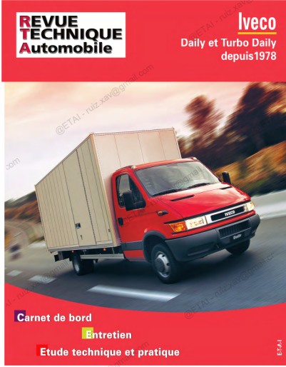 manuel d'atelier Iveco daily 1978 2002