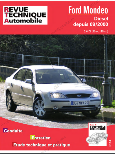 manuel de réparation Ford Mondeo diesel { Docautomoto