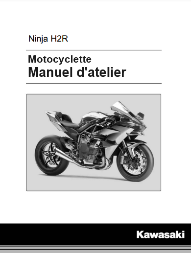 manuel d'atelier Kawasaki Ninja H2R 2015 français Docautomoto