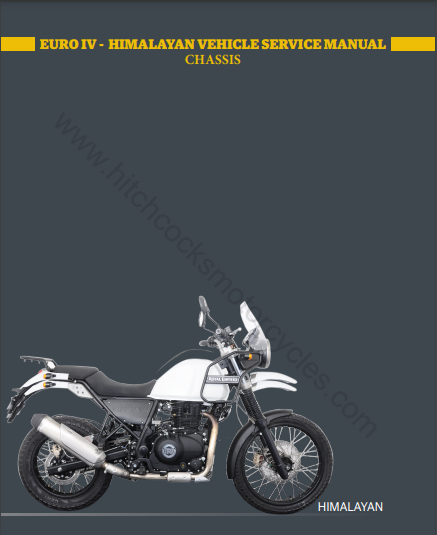 Manuel d'atelier Royal Enfield 411 2018 Himalayan Français { {{ Docautomoto }}