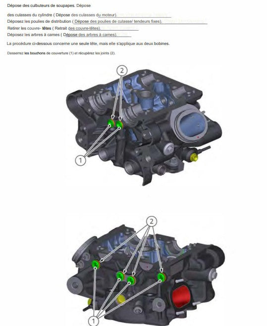 Manuel d'atelier Ducati Diavel 1260 2019 Docautomoto