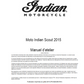 manuel d'atelier Indian Scout 2015 français { Docautomoto