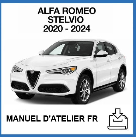 Manuel d'atelier Alfa Romeo Stelvio 2020 2024 français Docautomoto