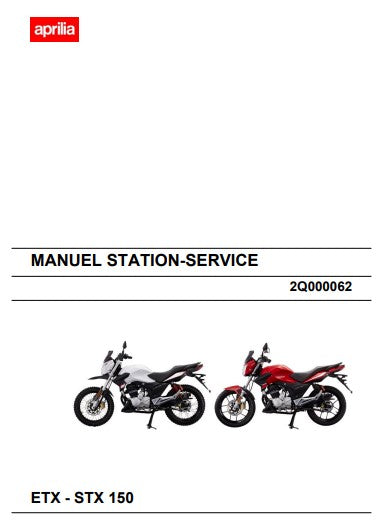 Manuel d'atelier Aprilia ETX STX 150 2014 français Docautomoto
