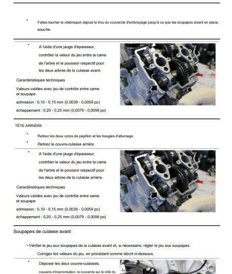manuel d'atelier Aprilia RSV4 RR RF 2017 pdf français { {{ Docautomoto }}