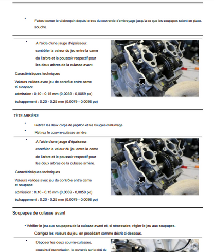 manuel d'atelier Aprilia RSV4 RR RF 2017 pdf français { {{ Docautomoto }}