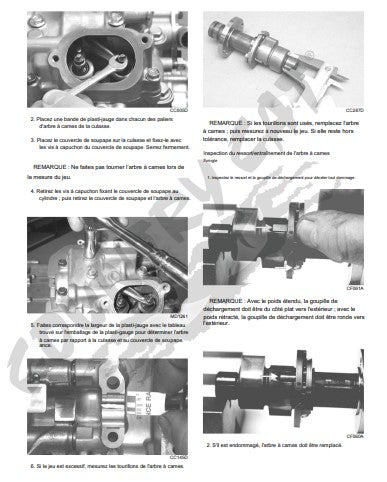 Manuel d'atelier Artic Cat 450 1000 2012 français Docautomoto