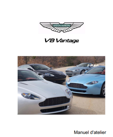 Manuel d'atelier Aston Martin V8 Vantage en français { Docautomoto