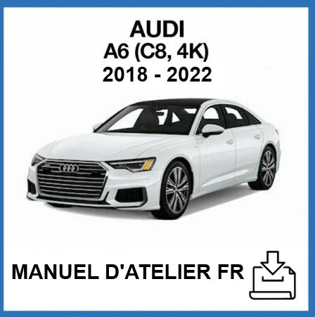 manuel d'atelier Audi A6 C8 2018 2022 français Docautomoto