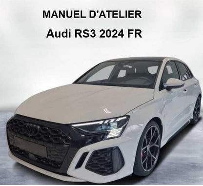 Manuel d'atelier Audi RS3 2024 français Docautomoto