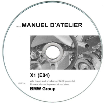 Manuel d'atelier BMW X1 E84 2009 2015 français { {{ Docautomoto }}