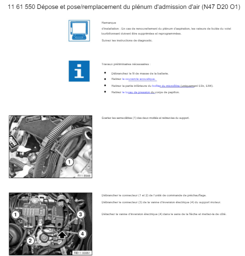 Manuel d'atelier BMW X1 E84 2009 2015 français { {{ Docautomoto }}