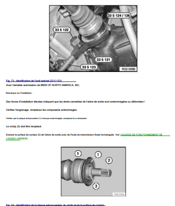 Manuel d'atelier BMW X3 F25 français { {{ Docautomoto }}