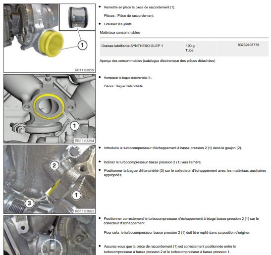 Manuel d'atelier BMW X5 G05 m50d 2019 2023 français { {{ Docautomoto }}