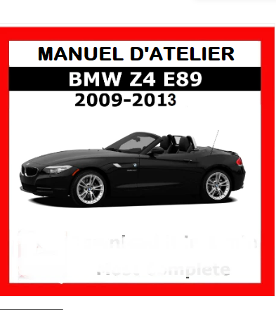 Manuel d'atelier BMW Z4 E89 en français { Docautomoto