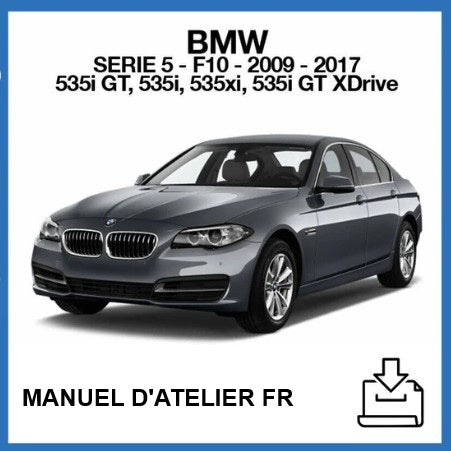 Manuel d'atelier BMW série 5 F10 2009 2017 français Docautomoto