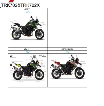 Manuel d'atelier Benelli 702 TRK X français Docautomoto