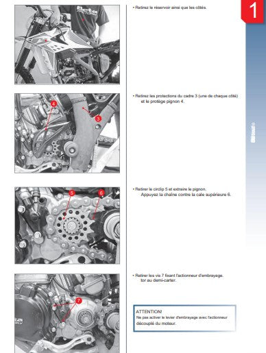 Manuel d'atelier Beta 250 300 RR 2016 français Docautomoto