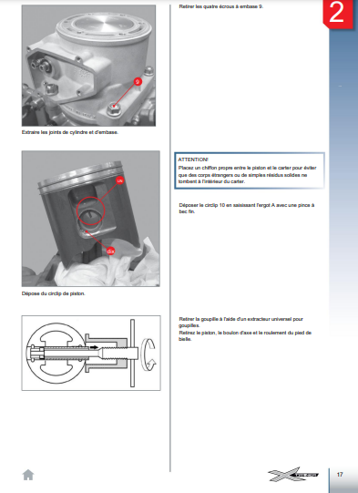 Manuel d'atelier Beta 300 X trainer 2020 en français Docautomoto