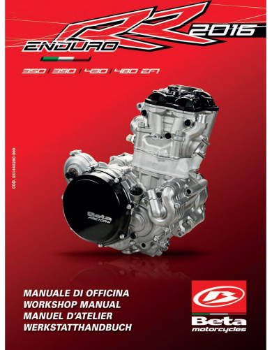 Manuel d'atelier Beta Enduro RR 2016 français Docautomoto