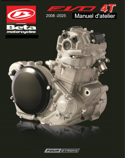 Manuel d'atelier Beta EVO 4T 2008 2025 français Docautomoto