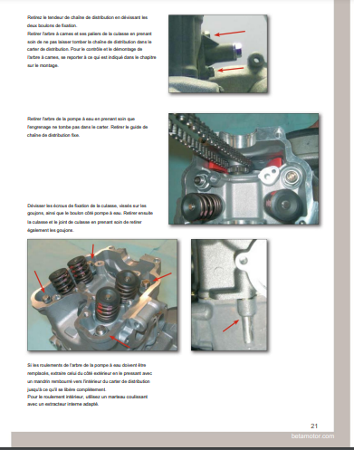 Manuel d'atelier Beta EVO 4T 2008 2025 français Docautomoto
