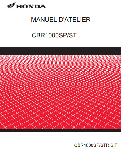 Manuel d'atelier Honda CBR 1000 SP ST 2025 français