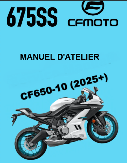 Manuel d'atelier CFMoto 675 SS 2025 français Docautomoto