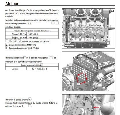 manuel d'atelier CFMoto 700 CLX 2024 français Docautomoto