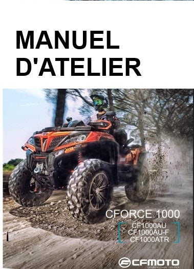 Manuel d'atelier CFMoto CF 1000 2024 français Docautomoto