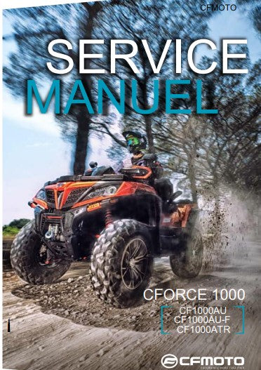Manuel d'atelier CFMoto CForce 1000 2022 2024 français Docautomoto