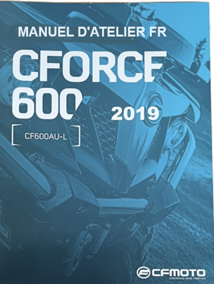 Manuel d'atelier CFMoto Cforce 600 2019 français Docautomoto