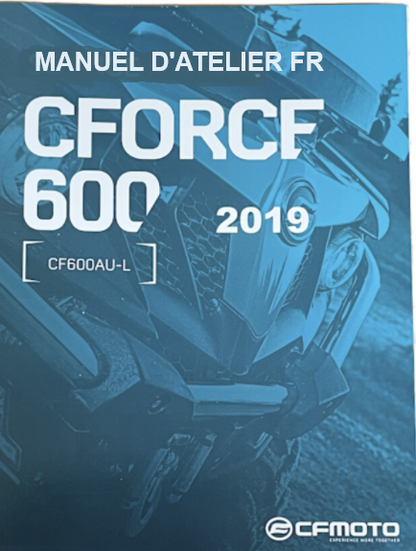 Manuel d'atelier CFMoto Cforce 600 2019 français Docautomoto