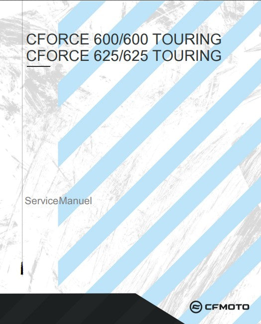 Manuel d'atelier CFMoto CForce 600 625 2025 2026 français