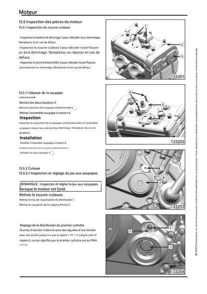 Manuel d'atelier CF Moto CLX 700 2021 français Docautomoto