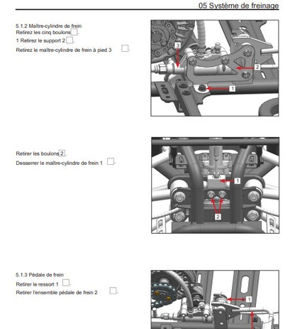 Manuel d'atelier CFmoto CForce EV français { {{ Docautomoto }}