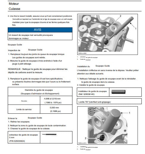 manuel d'atelier CanAm Defender HD9 2025 français Docautomoto
