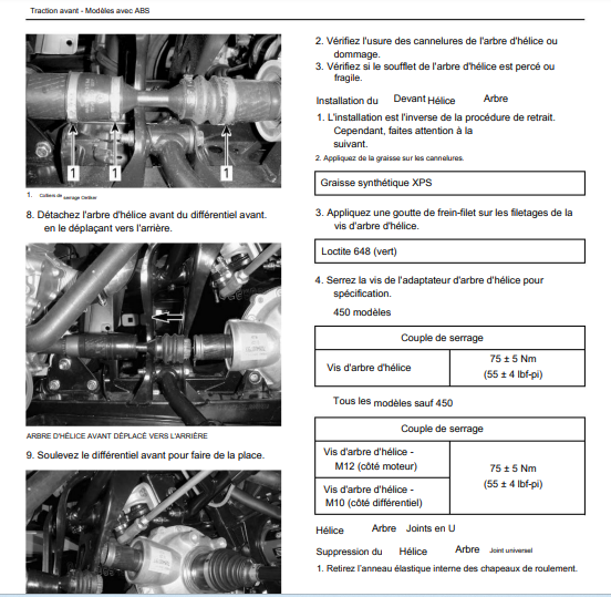 Manuel d'atelier CanAm Renegade 2023 français Docautomoto