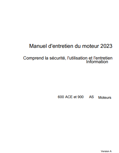 Manuel d'atelier CanAm Ryker 600 900 2023 français Docautomoto