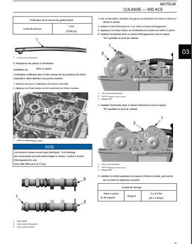 Manuel d'atelier CanAm Ryker 600 900 2023 français Docautomoto