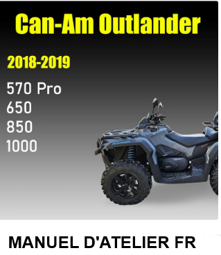Manuel d'atelier CanAm Outlander 2018 pdf français Docautomoto