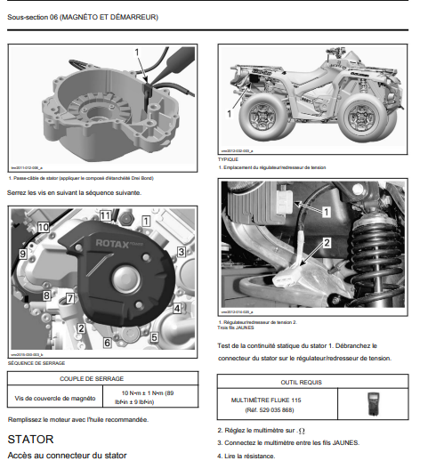 Manuel d'atelier CanAm Outlander 2018 pdf français Docautomoto
