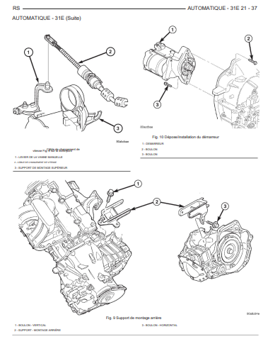 Manuel d'atelier Chrysler Voyager 2000 français { Docautomoto