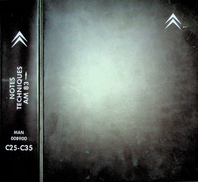 Manuels d'atelier Citroën C35 1 et 2 