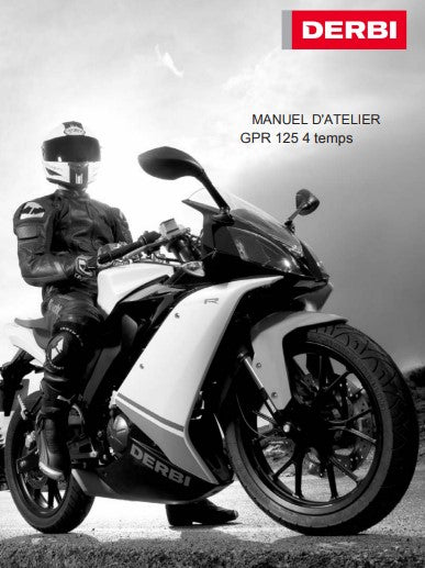 Manuel d'atelier Derbi 125 GPR 2009 Docautomoto