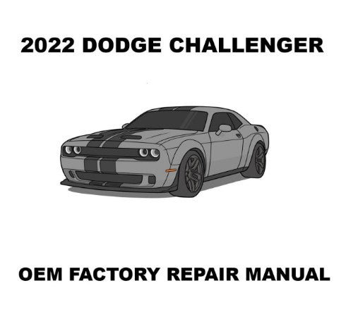Manuel d'atelier Dodge Challenger 2022 toutes versions Docautomoto
